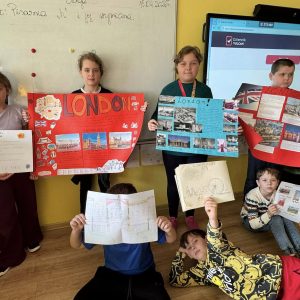 Projekt London w klasie 3.