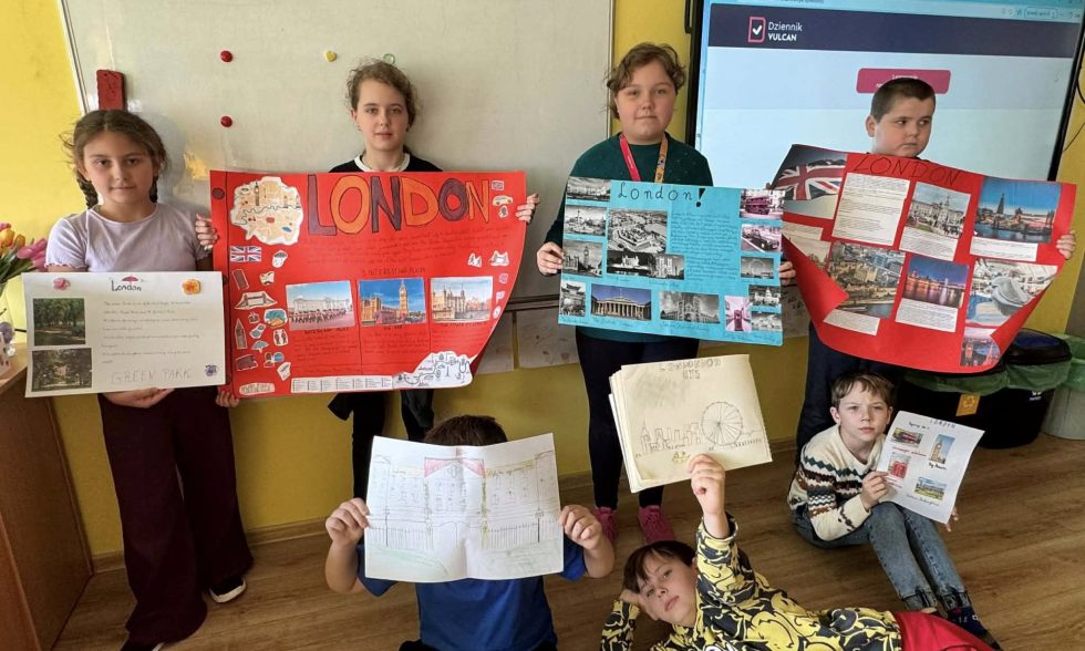 Projekt London w klasie 3.